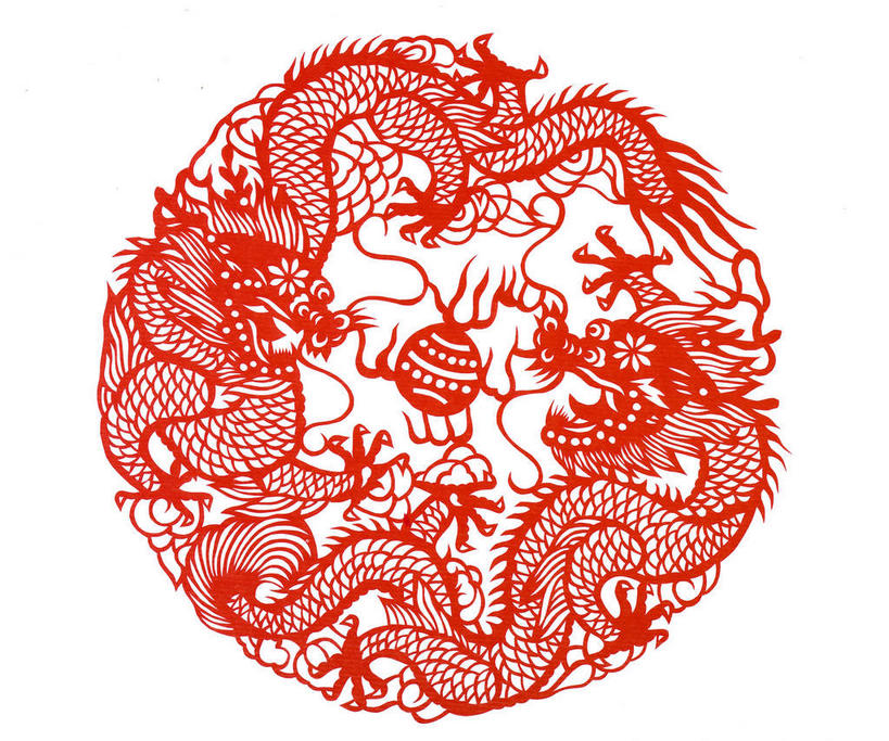 无人,横图,室内,特写,白天,白色背景,正面,成功,静物,两条,一张,艺术,龙,纸艺,手工艺品,文化,红色,纸制品,工艺品,剪纸,高雅,高贵,图腾,传说,窗花,自信心,品位,剪画,刻纸,祥瑞,灵兽,权势,尊荣,幸运,彩图,全身
