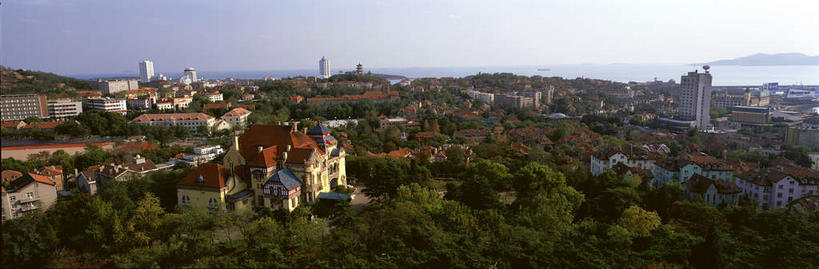 无人,家,高楼大厦,横图,俯视,航拍,室外,白天,旅游,度假,美景,森林,树林,植物,别墅,窗户,城市风光,城市,大厦,建筑,摩天大楼,青岛,中国,亚洲,阴影,光线,影子,房屋,墙,屋顶,屋子,景观,公寓,顶棚,娱乐,建设,山东,洋房,楼房,玻璃窗,墙壁,墙面,住宅,树,树木,蓝色,绿色,蓝天,天空,阳光,自然,天,享受,休闲,景色,放松,生长,晴朗,成长,鸟瞰,东亚,山东省,万里无云,中华人民共和国,华东地区,鲁,青岛市,晴空,晴空万里,彩图,高角度拍摄,房子,大楼,高层建筑,高楼,摩天楼,市南区,胶澳总督府,青岛总督府,提督府