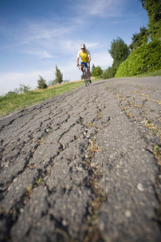 西方人,一个人,运动员,竖图,室外,白天,正面,运动服,锻炼,运动,草地,草坪,树林,植物,道路,路,公路,自行车,欧洲,欧洲人,仅一个男性,仅一个人,阴影,服装,光线,影子,交通,踩,车,脚踏车,草,树,树木,仅一个年轻男性,骑,衣服,绿色,阳光,自然,交通工具,驾驶,行驶,服饰,生长,成长,操纵,控制,衣着,穿着,载具,踏,操控,把持,衣饰,体育,男人,男性,年轻男性,白种人,马路,体育运动员,运动选手,彩图,全身,健身,运动装