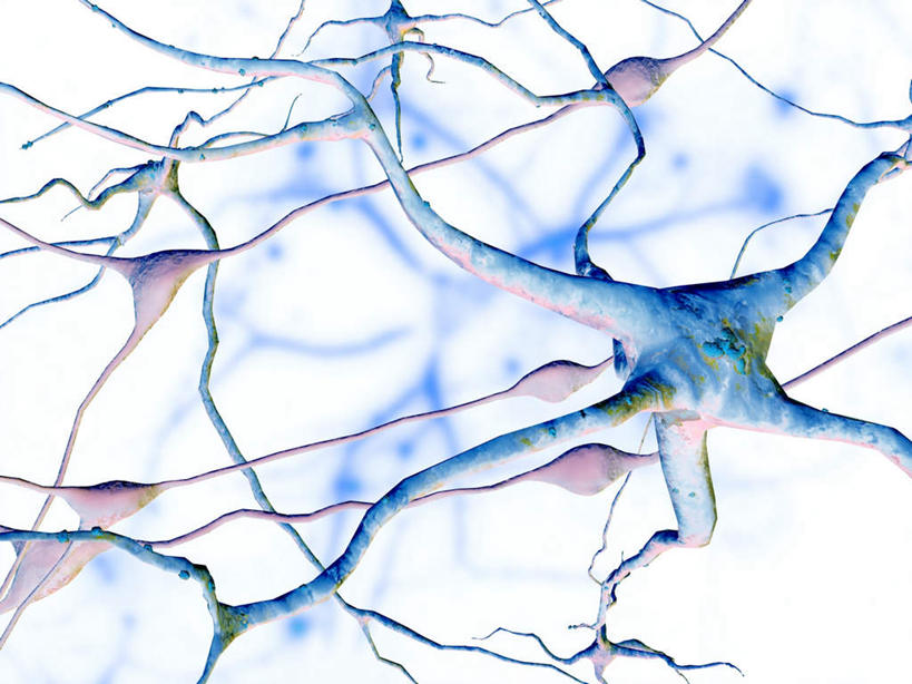 神经,无人,交叉,横图,彩色,插画,室内,白天,白色背景,正面,数码,科技,阴影,网状,反射,网络,细胞,线条,影子,高光,几何,计算机图形,合成,图画,画,黄色,红色,蓝色,电脑合成图,数码合成图,漫画,神经元,写实,具体,具象,神经细胞,穿插,彩图