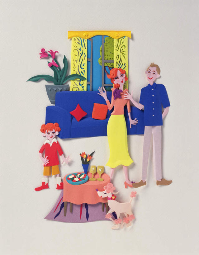 东方人,儿童,无人,三个人,家庭,夫妻,母亲,父亲,女儿,站,走,举,闭眼,笑,说,微笑,露齿笑,竖图,插画,室内,白天,白色背景,正面,爱情,烹饪,讨论,西餐,纯洁,数码,科技,窗户,窗帘,靠垫,沙发,宠物,狗,杯子,餐具,亚洲,四朵,阴影,服装,盛开,网络,碟子,高脚杯,盘,料理,食品,靠枕,红酒杯,高光,几何,计算机图形,浪漫,合成,花蕾,图画,注视,休闲装,黄种人,贵宾犬,菜肴,美食,玻璃窗,相视,玻璃制品,画,花,花瓣,花朵,鲜花,食物,两个,一只,小孩,衣服,黄色,蓝色,紫色,动物,盘子,酒杯,垫子,碟,枕头,花苞,花蕊,观察,看,托,站着,休闲,温暖,温馨,父女,母女,三口之家,一家人,面对面,休闲服,恩爱,父爱,可爱,母爱,童年,童趣,西式,恋人,服饰,佳肴,观看,对视,电脑合成图,数码合成图,和睦,察看,关注,贵妇犬,相对,漫画,布艺沙发,童真,烂漫,无邪,忠诚,相看,写实,具体,具象,一碟,交流,天真,男人,男性,年轻男性,年轻女性,女孩,女人,女性,亚洲人,孩子,年轻人,情侣,玻璃杯,犬,闭眼睛,闭着眼,闭着眼睛,步行,沟通,讲话,交谈,举起,举手,举着,散步,商讨,说话,谈话,向上举,向上伸,向上托,站立,走路,彩图,全身,伴侣,融洽,女生