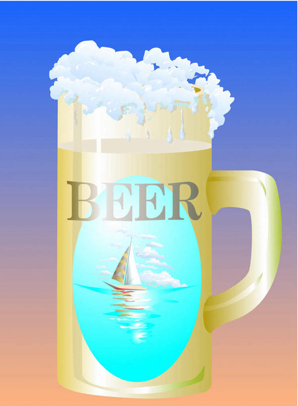 啤酒,无人,竖图,插画,室内,白天,正面,数码,科技,杯子,阴影,蓝色背景,网络,酒类,高光,几何,计算机图形,合成,图画,玻璃制品,画,酒,饮料,酒杯,啤酒杯,满,电脑合成图,数码合成图,装满,漫画,写实,具体,具象,玻璃杯,彩图