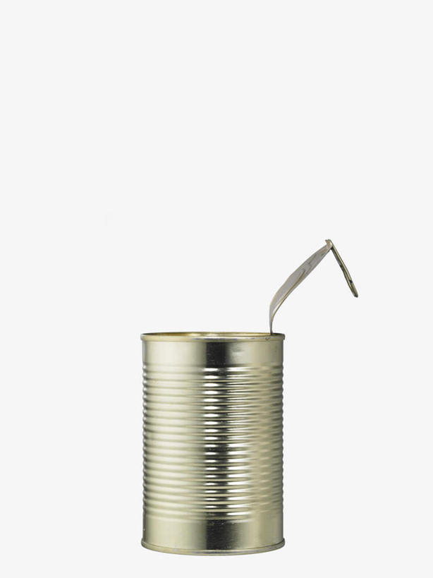 无人,竖图,室内,特写,白天,白色背景,正面,静物,金属制品,金属,包装,罐子,饮料,一个,容器,打开,摄影,影棚,单个,易拉罐,开启,彩图,影棚拍摄,拍摄