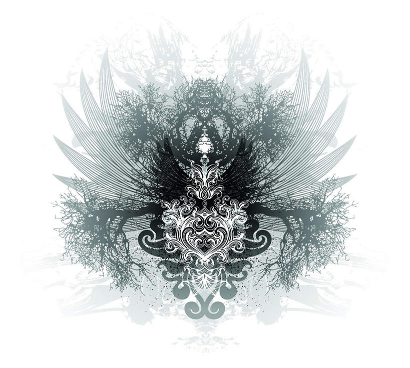 无人,横图,插画,室内,白天,正面,数码,科技,羽毛,许多,阴影,形状,轻盈,柔软,网络,翅膀,很多,高光,几何,计算机图形,合成,图画,画,黑色,电脑合成图,数码合成图,恐怖,漫画,沉默,写实,具体,具象,不祥,轻柔,悲哀,形态,外形,中间色,消亡,罪恶,彩图