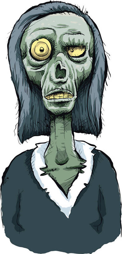 西方人,一个人,无人,竖图,插画,室内,白天,白色背景,正面,数码,科技,欧洲,欧洲人,仅一个女性,仅一个人,阴影,服装,网络,高光,几何,计算机图形,合成,图画,注视,画,衣服,观察,看,仅一个中年女性,服饰,观看,电脑合成图,数码合成图,察看,恐怖,衣着,合成图,僵尸,穿着,关注,漫画,可怕,写实,具体,具象,可骇,衣饰,女人,女性,中年女性,白种人,半身,彩图