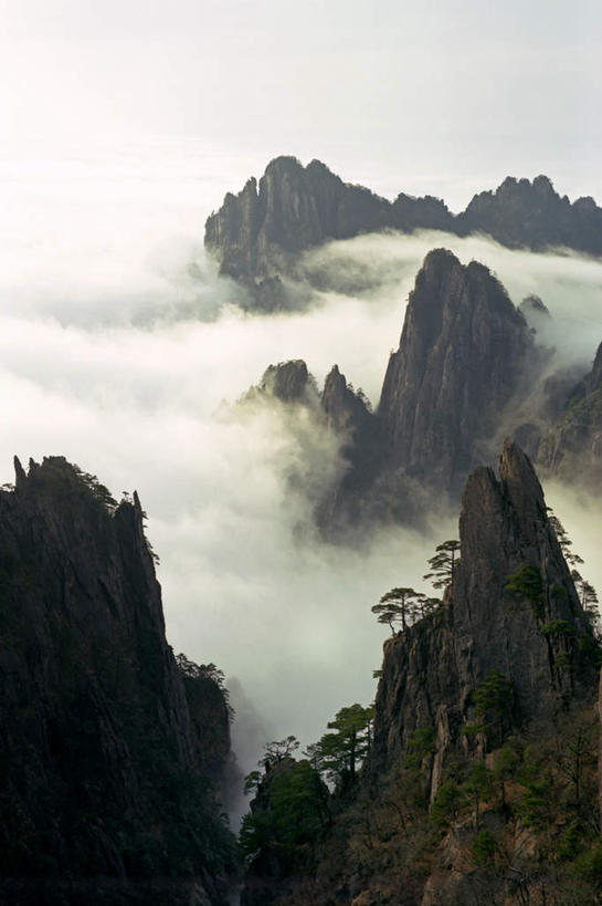 无人,竖图,全景,俯视,室外,白天,旅游,度假,华山,美景,山,山脉,天际线,植物,雾,中国,亚洲,朦胧,模糊,景观,山峰,山峦,娱乐,树,树木,绿色,天空,自然,群山,天,享受,休闲,景色,放松,生长,成长,迷雾,自然风光,东亚,安徽,安徽省,中华人民共和国,华东地区,皖,奇险天下第一山,西岳,西岳华山,大雾,彩图,高角度拍摄