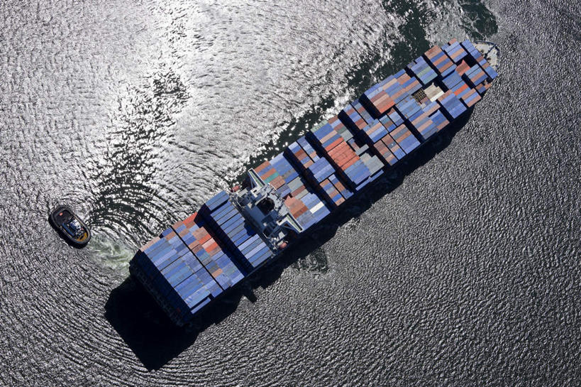 无人,横图,俯视,航拍,室外,白天,旅游,度假,美景,许多,景观,水平线,辽阔,集装箱,海平线,很多,娱乐,货柜,排列,自然,箱子,享受,休闲,广阔,景色,放松,运输,一望无际,鸟瞰,自然风光,物流,摆列,无边无际,一马平川,彩图,高角度拍摄,布列,分列,水天相接,水天一线