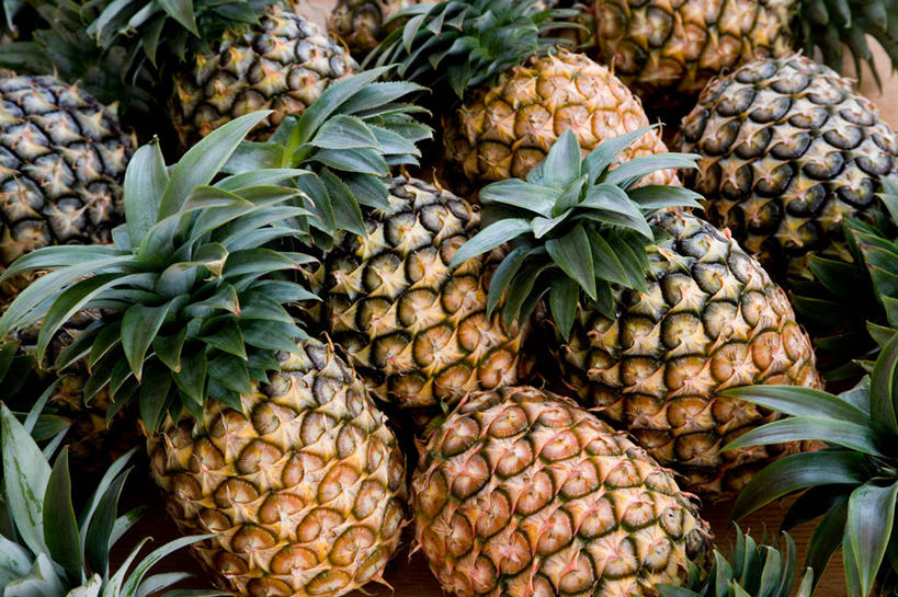 无人,横图,俯视,室内,特写,白天,菠萝,水果,一堆,许多,阴影,堆叠,堆积,新鲜,反射,影子,生食,食品,果实,很多,食物,有机食品,绿色食品,堆,凤梨,彩图,高角度拍摄