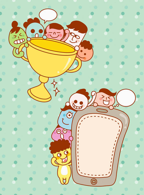 无人,举,笑,打电话,微笑,露齿笑,竖图,插画,室内,白天,正面,成功,胜利,数码,科技,电话,手机,阴影,网络,高光,几何,计算机图形,合成,图画,注视,通讯设备,画,观察,看,托,光彩,观看,对话框,电脑合成图,数码合成图,察看,合成图,关注,荣誉,漫画,奖品,智能手机,魔鬼,写实,具体,具象,荣耀,妖怪,光荣,交流,沟通,举起,举手,举着,通话,向上举,向上伸,向上托,半身,彩图,奖杯