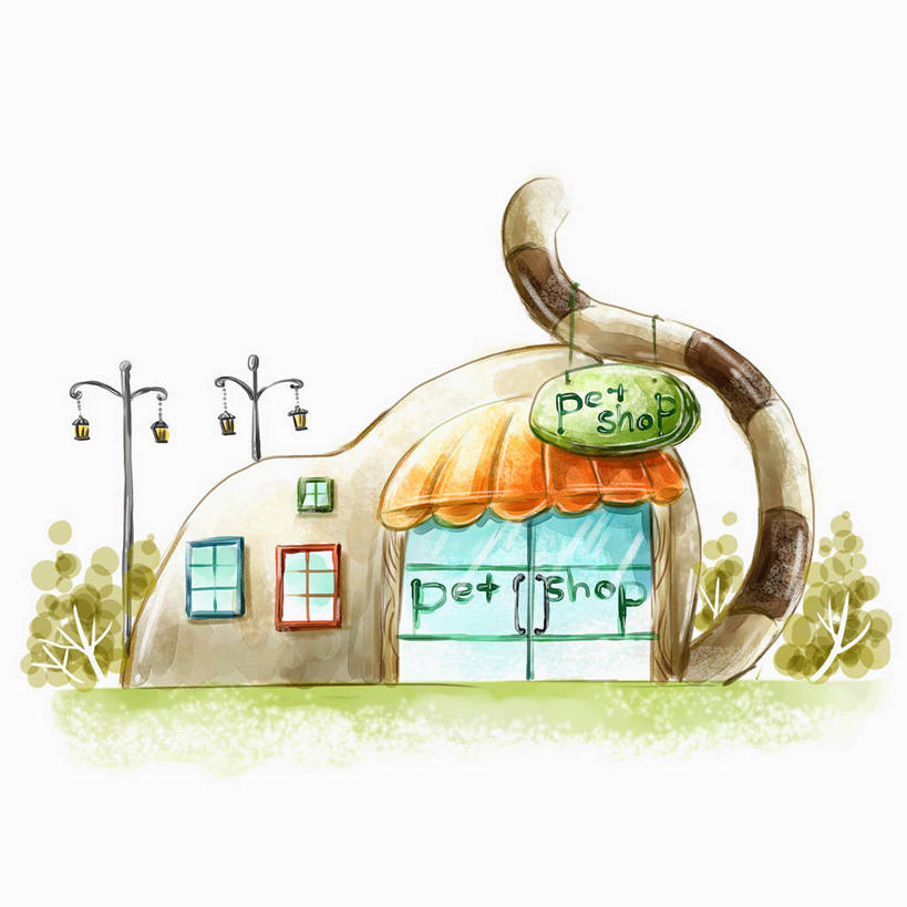 无人,商店,方图,插画,室内,白天,正面,数码,科技,窗户,路灯,照明,阴影,网络,英文,标志,文字,字符,字母,灯光,高光,几何,计算机图形,合成,图画,标识,商铺,玻璃窗,灯,画,英文字母,照亮,电脑合成图,数码合成图,合成图,照明设备,宠物店,漫画,写实,具体,具象,市肆,商号,彩图,店铺,宠物商店