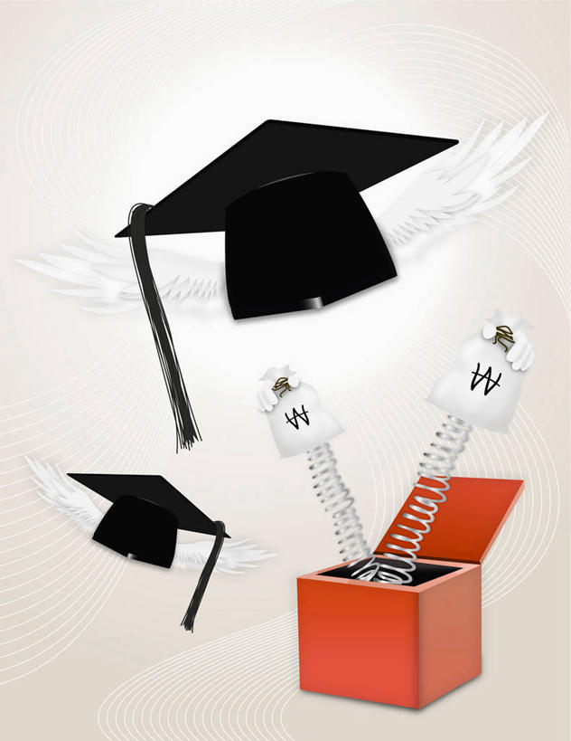 无人,竖图,插画,室内,白天,正面,零件,数码,科技,帽子,阴影,灰色背景,网络,木制,弹簧,螺旋,木盒,高光,几何,计算机图形,合成,图画,画,一个,木制品,容器,打开,拉伸,单个,储藏,电脑合成图,数码合成图,变形,开启,合成图,博士帽,储存,下降,降落,漫画,弹性,写实,具体,具象,学位帽,弹力,降低,下跌,下落,彩图,弹鐄,贮存