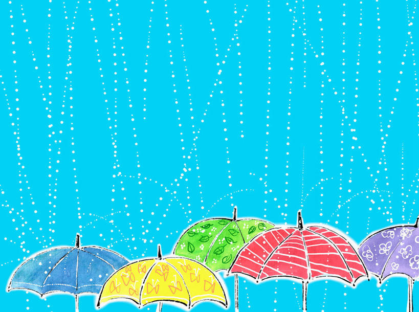 无人,横图,彩色,插画,室内,白天,正面,数码,科技,雨,阴影,蓝色背景,网络,伞,雨伞,遮阳伞,高光,几何,计算机图形,合成,图画,阳伞,画,五把,五颜六色,细雨,色彩斑斓,电脑合成图,数码合成图,太阳伞,合成图,五彩缤纷,漫画,写实,具体,具象,五彩斑斓,五光十色,小雨,彩图