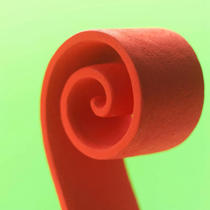 无人,横图,俯视,室内,特写,白天,静物,绿色背景,阴影,朦胧,模糊,反射,影子,红色,摄影,影棚,螺旋状,彩图,高角度拍摄,影棚拍摄,螺旋形,螺旋形状,螺旋型,拍摄