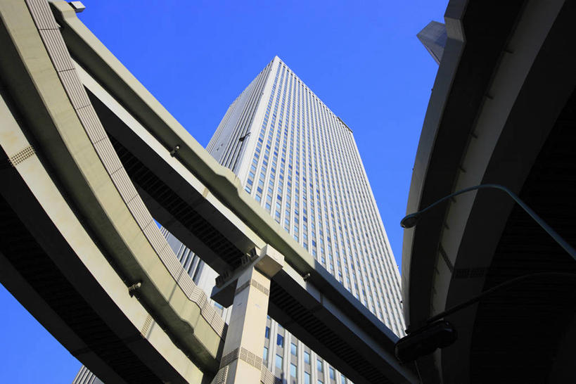 无人,高楼大厦,横图,室外,白天,仰视,旅游,度假,办公楼,标志建筑,大桥,大厦,地标,建筑,摩天大楼,桥梁,写字楼,东京,日本,亚洲,阴影,光线,影子,高架,桥,娱乐,建设,蓝色,蓝天,天空,阳光,楼宇,天,享受,休闲,旅游胜地,商务楼,放松,晴朗,高架桥,东亚,高架道路,跨线桥,本州,万里无云,关东地方,本州岛,日本国,东京都,首都高速,首都高速道路,晴空,晴空万里,彩图,低角度拍摄,大楼,高层建筑,高楼,摩天楼,阳光60大厦