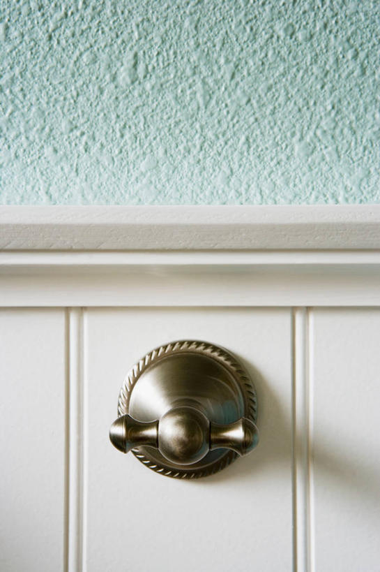 无人,竖图,室内,特写,白天,正面,卫生间,浴室,静物,阴影,反射,影子,墙,挂钩,墙壁,墙面,一个,绿色,白色,单个,淋浴房,彩图,冲凉房,沐浴间,沐浴室