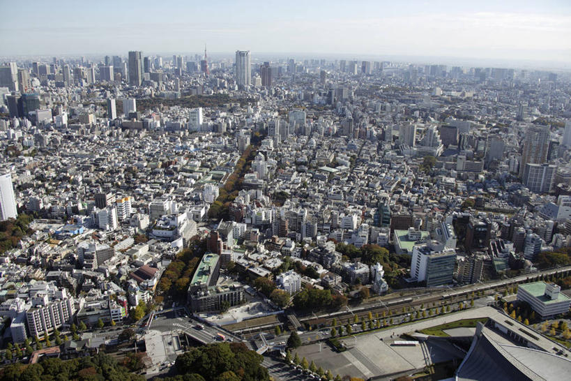 无人,高楼大厦,横图,全景,俯视,航拍,室外,白天,度假,美景,天际线,城市风光,城市,大厦,建筑,摩天大楼,东京,日本,亚洲,阴影,光线,影子,景观,建筑群,娱乐,建设,蓝色,蓝天,天空,阳光,天,享受,休闲,景色,放松,晴朗,鸟瞰,东亚,本州,万里无云,关东地方,本州岛,日本国,东京都,涩谷区,原宿,晴空,晴空万里,彩图,高角度拍摄,大楼,高层建筑,高楼,摩天楼