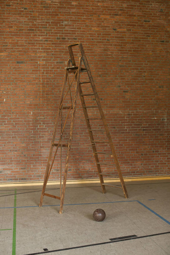 无人,攀登,竖图,室内,白天,正面,建材,足球,建筑,材料,梯子,砖,砖块,阶梯,墙,足球装备,运动器械,墙壁,墙面,一个,爬,健身器械,砖头,建造,红砖,单个,上升,健身器材,人字梯,蹴鞠,登高,足球运动,石料,攀爬,彩图,砌墙砖,运动器材