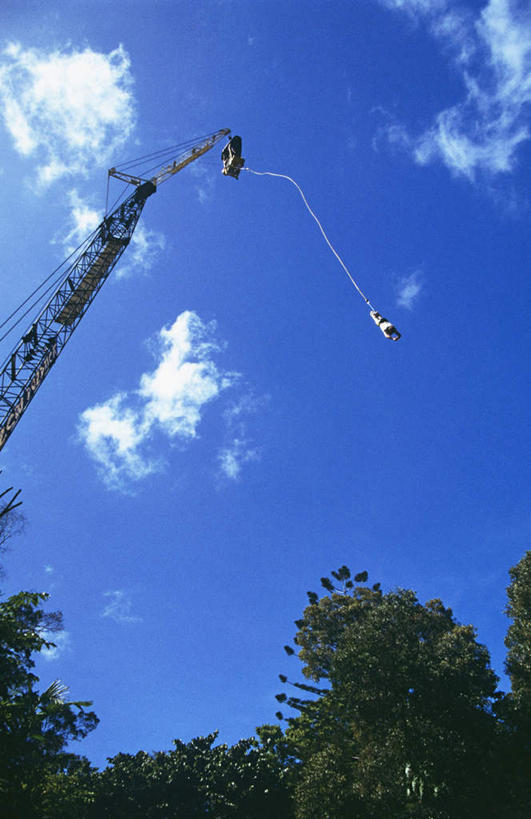 西方人,一个人,竖图,室外,白天,仰视,锻炼,旅游,度假,探险,运动,美景,植物,欧洲,澳大利亚,欧洲人,仅一个男性,仅一个人,阴影,光线,影子,景观,云,云朵,云彩,娱乐,极限运动,树,树木,仅一个年轻男性,蓝色,绿色,白云,蓝天,天空,阳光,自然,天,享受,休闲,景色,放松,生长,晴朗,成长,自然风光,室外运动,蹦极,大洋洲,澳洲,户外运动,昆士兰州,南方大陆,首府,澳大利亚联邦,凯恩斯,库兰达,冒险,体育,男人,男性,年轻男性,白种人,晴空,彩图,低角度拍摄,全身,健身