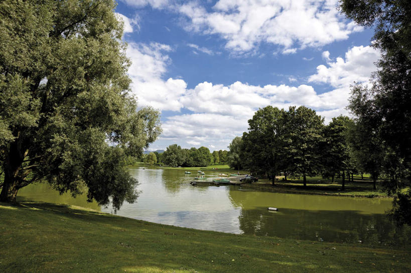 无人,横图,室外,白天,正面,旅游,度假,草地,草坪,河流,美景,水,植物,德国,欧洲,阴影,光线,影子,河水,景观,水流,云,云朵,云彩,娱乐,草,树,树木,蓝色,绿色,白云,倒影,蓝天,天空,阳光,自然,天,享受,休闲,景色,放松,生长,晴朗,成长,倒映,西欧,自然风光,德意志联邦共和国,反照,北威州,北莱茵.威斯特法伦州,波恩,晴空,彩图