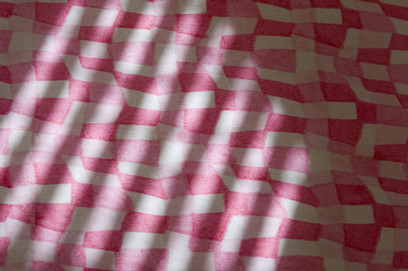 无人,横图,室内,特写,白天,正面,爱情,幸福,静物,阴影,花纹,曲折,弯曲,反射,曲线,纹路,格子,图案,纹理,影子,粉红色,粉红,浪漫,粉色,白色,健康,可爱,蜿蜒,活泼,青春,满足,甜美,时髦,温柔,纯真,肌理,彩图