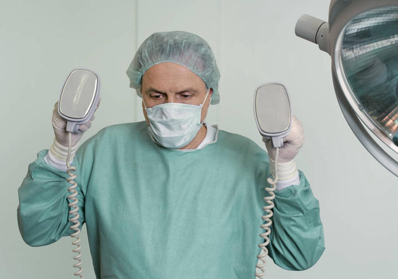 西方人,一个人,医生,医院,站,横图,室内,白天,仰视,工作服,制服,帽子,照明,欧洲,欧洲人,仅一个男性,仅一个人,仅一个中年男性,握,分离,工具,灯光,过滤,拿,分开,拿着,注视,灯,口罩,手套,灯具,观察,看,站着,医护人员,医疗人员,隔断,橡胶,握着,遮掩,观看,隔离,照亮,察看,手术,卫生,掩盖,遮挡,白大褂,照明设备,关注,净化,起搏器,间隔,医疗器械,防护服,橡胶手套,预防,心脏起搏器,医疗工具,隔离服,橡胶制品,无菌服,遮盖,无影灯,防尘,医疗机构,医生帽,医用手套,掩饰,断绝,隔开,屏蔽,屏绝,远离,中断,阻遏,阻隔,工作制服,辅助工具,男人,男性,中年男性,白种人,大夫,站立,半身,彩图,低角度拍摄,工作套服,病院,诊所,防静电工装,隔工作服,洁净工装,洁净工作服,净化服,无尘工作服,无尘衣