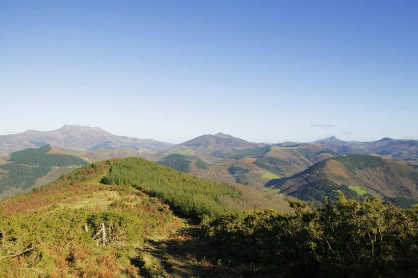 无人,横图,室外,白天,正面,旅游,度假,美景,山,山脉,树林,植物,西班牙,欧洲,阴影,光线,影子,景观,山峰,山峦,娱乐,树,树木,蓝色,绿色,蓝天,天空,阳光,自然,群山,天,享受,休闲,景色,放松,生长,晴朗,成长,连绵,绵延,南欧,自然风光,万里无云,西班牙王国,联贯,晴空,晴空万里,彩图