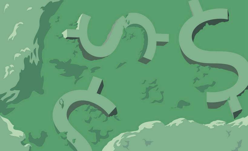 无人,横图,插画,室内,白天,正面,数码,科技,草地,草坪,植物,阴影,网络,标志,字符,字母,高光,几何,计算机图形,合成,图画,标识,画,草,树,树木,三个,绿色,自然,生长,成长,电脑合成图,数码合成图,合成图,漫画,写实,具体,具象,美元符号,彩图