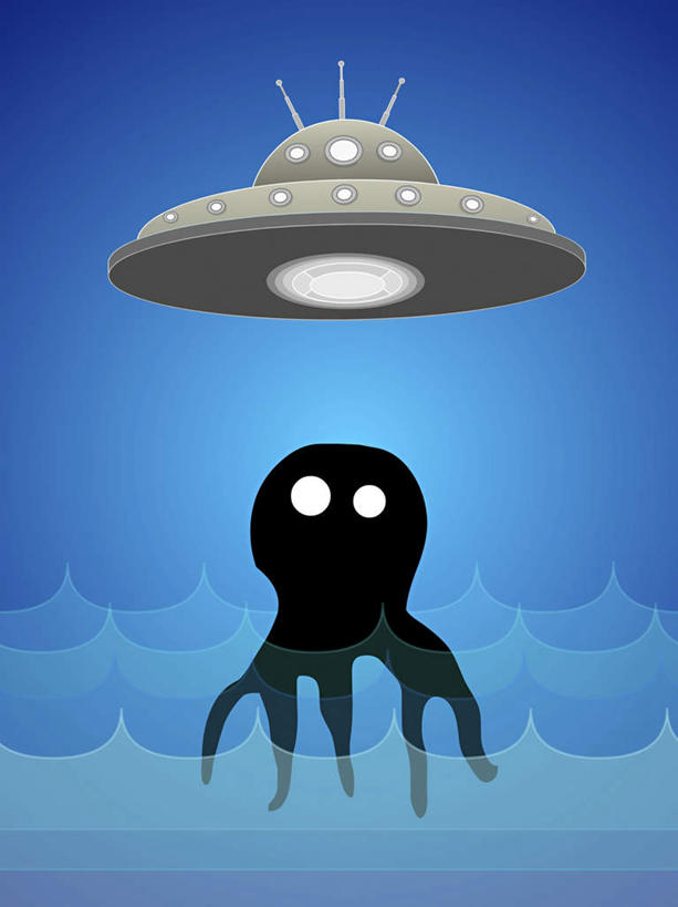 无人,站,竖图,插画,室内,白天,正面,数码,科技,海浪,章鱼,阴影,网络,高光,几何,计算机图形,合成,图画,注视,画,一个,一只,蓝色,黑色,蓝天,天空,飞碟,波浪,天,观察,看,站着,晴朗,单个,观看,石吸,死牛,望潮,坐蛸,电脑合成图,数码合成图,察看,合成图,关注,漫画,万里无云,写实,具体,具象,不明飞行物,晴空,晴空万里,石居,八爪鱼,站立,彩图