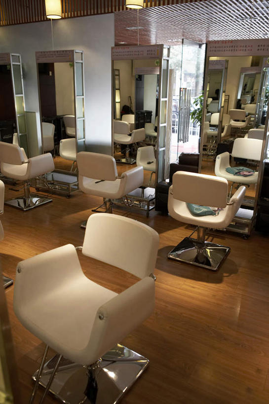 无人,竖图,俯视,时尚,镜子,北京,中国,亚洲,墙,光,摄影,美发用品,发型,彩图,高角度拍摄