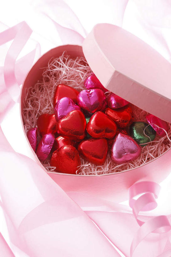 特写,静物,礼物,许多,节日,糖果,很多,浪漫,饮食,盒子,甜食,巧克力,朱古力,心型,彩图,影棚拍摄,爱