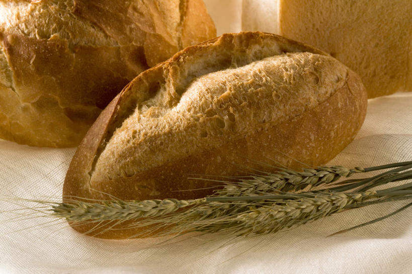 面包,无人,横图,室内,小麦,静物,谷类,谷物,食品,饮食,四个,摄影,长面包,简单,清新,健康食物,纯净,彩图