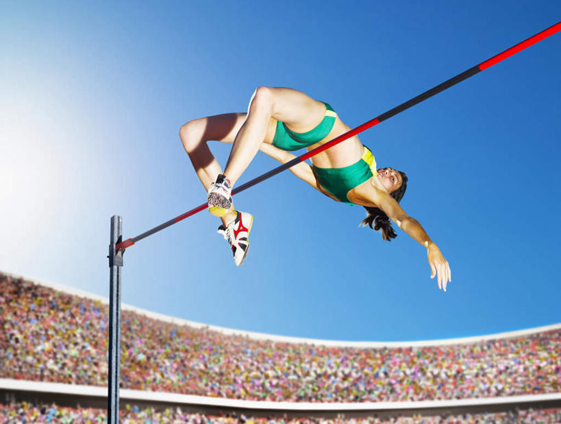 西方人,一个人,运动员,跳,举,横图,室外,白天,仰视,运动服,锻炼,快乐,比赛,运动,竞争,跳高,欧洲,欧洲人,仅一个年轻女性,仅一个女性,仅一个人,阴影,服装,光线,影子,半空,娱乐,衣服,蓝色,绿色,蓝天,天空,阳光,天,托,休闲,服饰,晴朗,体育运动,衣着,穿着,万里无云,衣饰,横杆,体育,跳高运动,年轻女性,女人,女性,白种人,晴空,晴空万里,体育运动员,运动选手,举起,举手,举着,跳跃,向上举,向上伸,向上托,彩图,低角度拍摄,全身,健身,运动装