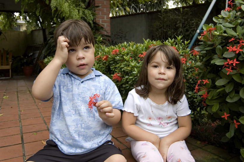 西方人,儿童,两个人,伙伴,朋友,坐,举,摸,横图,室外,白天,正面,友谊,纯洁,草地,植物,椅子,欧洲,欧洲人,抚摸,握,盛开,瓷砖,地砖,木椅,墙,地面,拿,花蕾,拿着,注视,墙壁,墙面,草,花,花瓣,花朵,鲜花,树,树木,小孩,红色,绿色,自然,花苞,花蕊,观察,看,托,可爱,童年,童趣,握着,生长,成长,观看,察看,关注,童真,烂漫,无邪,天真,友情,男孩,男人,男性,女孩,女人,女性,白种人,触摸,接触,举起,举手,举着,向上举,向上伸,向上托,坐着,半身,彩图,男生,女生