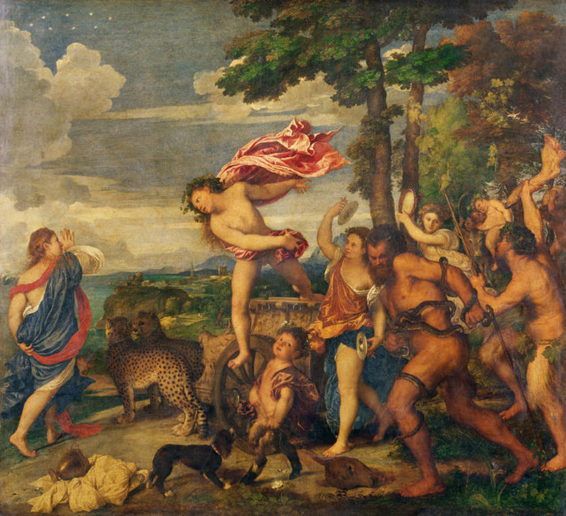 西方人,无人,站,躺,横图,室内,白天,正面,绘画,植物,豹子,野生动物,油画,欧洲,欧洲人,神话,艺术,爬行动物,蛇,云,云朵,许多人,古典,云彩,注视,文化,裸露,树,树木,蓝色,绿色,白云,蓝天,天空,自然,动物,工艺品,天,观察,看,品味,站着,一群人,生长,晴朗,成长,观看,美术,察看,高雅,关注,冷血动物,金钱豹,裸,凶猛,脊椎动物,长虫,美学,文豹,袍子,阿里阿德涅,阿里阿斯,卧着,残暴,凶残,男人,男性,中年男性,白种人,晴空,花豹,豹,躺着,卧,站立,半身,彩图,冷血