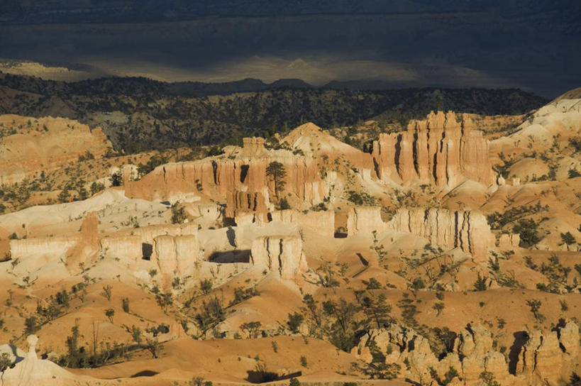 无人,公园,横图,俯视,室外,白天,草地,草坪,石头,美景,山,山脉,植物,美国,阴影,光线,石子,影子,景观,山峰,山峦,草,树,树木,绿色,阳光,自然,群山,陡峭,景色,生长,成长,连绵,北美,北美洲,国家公园,犹他州,绵延,自然风光,美洲,北亚美利加洲,亚美利加洲,犹他,蜂窝之州,蜂房州,布莱斯国家公园,布莱斯峡谷,布莱斯峡谷国家公园,联贯,笔陡,峻峭,罕见,荒僻,偏僻,偏远,石块,岩石,彩图,高角度拍摄