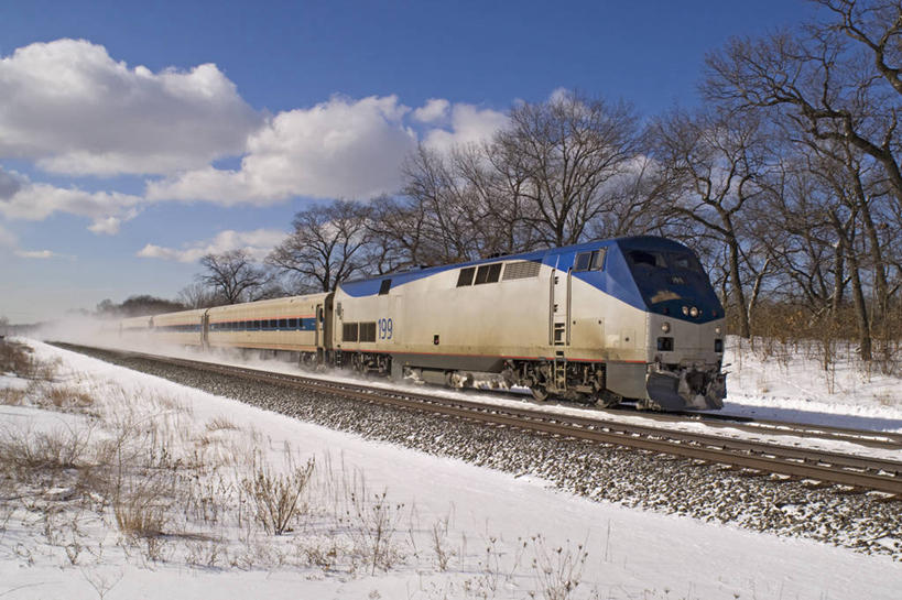 无人,横图,室外,白天,雪,路,铁路,火车,美国,冬天,轨道,交通,铁轨,方向,寒冷,力量,运输,摄影,能源,撞击,决心,高速列车,彩图,机遇