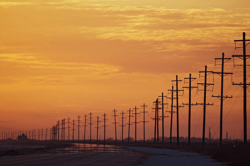 无人,横图,室外,白天,美国,电缆,运输,摄影,能源,电,路易斯安那州,墨西哥湾,彩图