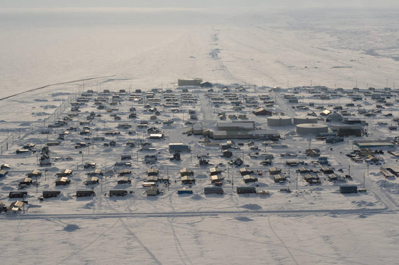 无人,横图,俯视,航拍,室外,北极,城市,美国,房屋,乡村,城镇,摄影,环境,鸟瞰,因纽特人,海滩,彩图,高角度拍摄