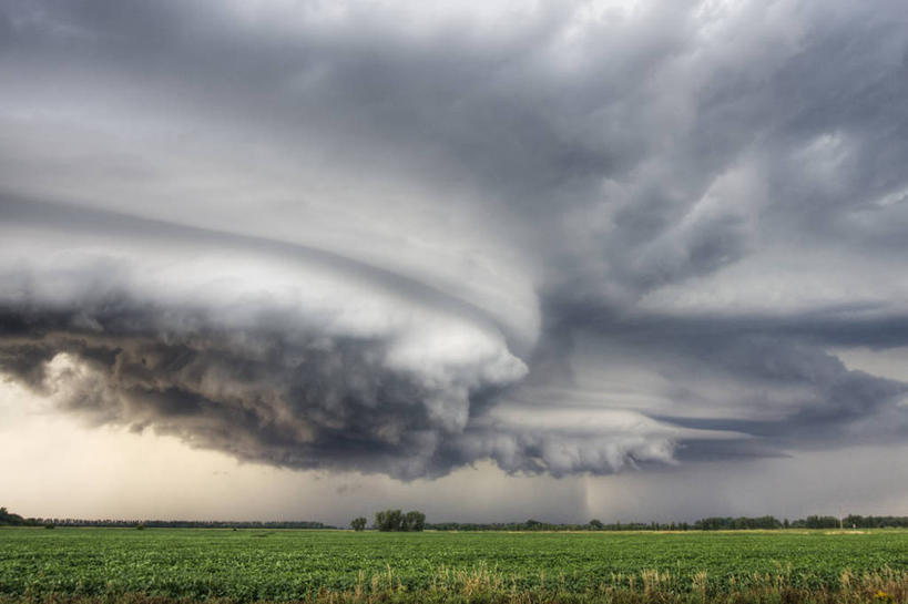 无人,横图,室外,白天,暴风雨,美国,云,自然灾害,天气,风景,自然,摄影,恐怖,威胁,积雨云,结束,北达科他州,法哥,雷雨,危险,彩图