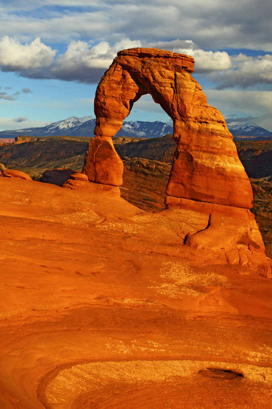 无人,竖图,室外,白天,日落,沙漠,红色,摄影,岩层,拱门国家公园,犹他,岩石,彩图