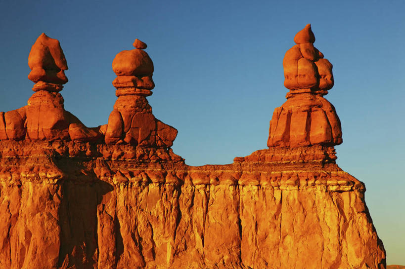 无人,横图,室外,白天,石头,沙漠,发光,塔,光亮,红色,摄影,岩层,犹他,岩石,彩图