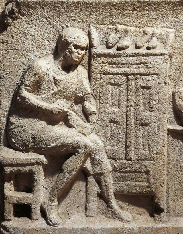无人,鞋匠,坐,竖图,特写,侧面,车间,鞋子,标志,符号,历史,标识,古罗马,古代,职业,零售,摄影,坟墓,销售,贩卖,石棺,性别符号,古代文明,美术工艺,彩图,浅浮雕,男性符号,过去