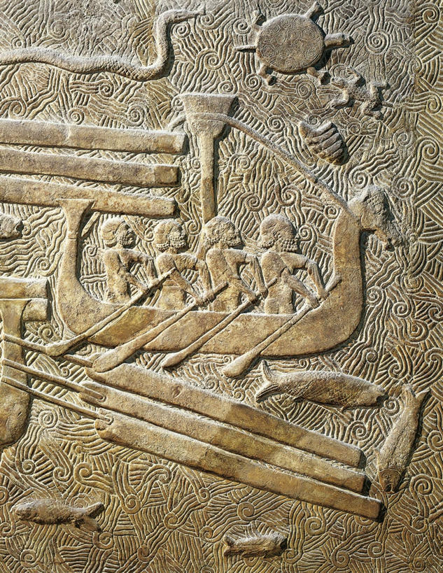 无人,竖图,侧面,重复,合作,团队,船,雕塑,伊拉克,一排,划桨,整齐,木制,标志,符号,历史,标识,排列,职业,运输,摄影,考古学,队列,圆木,性别符号,一致,美术工艺,彩图,男性符号,过去