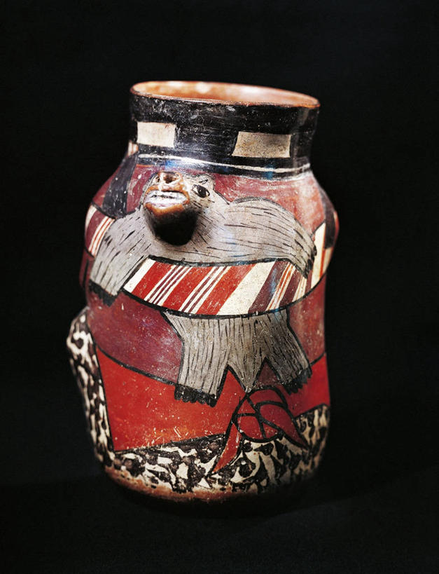 无人,竖图,正面,花瓶,秘鲁,黑色背景,标志,符号,陶瓷制品,历史,标识,一个,披肩,陶器,摄影,单个,运送,性别符号,美术工艺,彩图,影棚拍摄,男性符号,拉美文明,过去