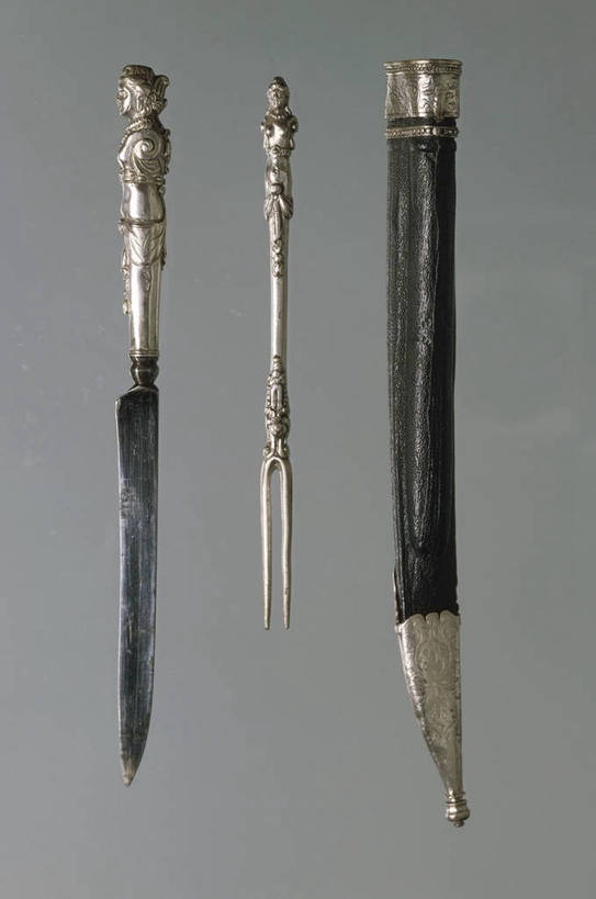 无人,横图,竖图,侧面,叉,三个,摄影,古董,餐刀,美术工艺,彩图,影棚拍摄