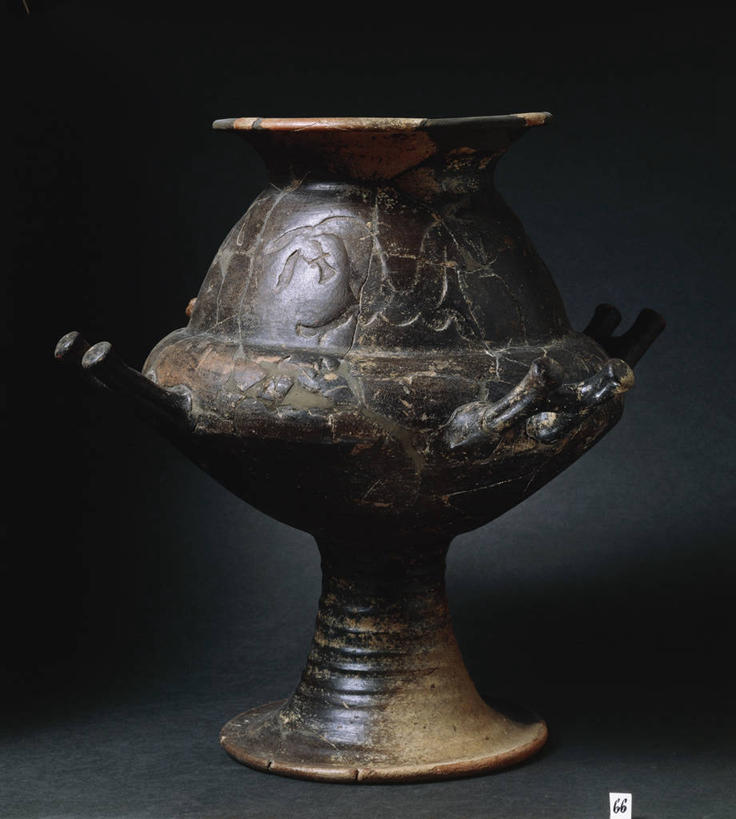 无人,竖图,花瓶,一个,陶器,摄影,单个,美术工艺,彩图,影棚拍摄