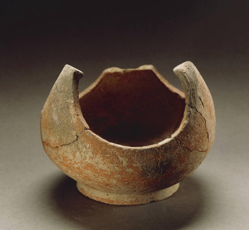 无人,横图,特写,陶瓷制品,一个,把手,摄影,单个,火盆,古代文明,史前时代,彩图,影棚拍摄