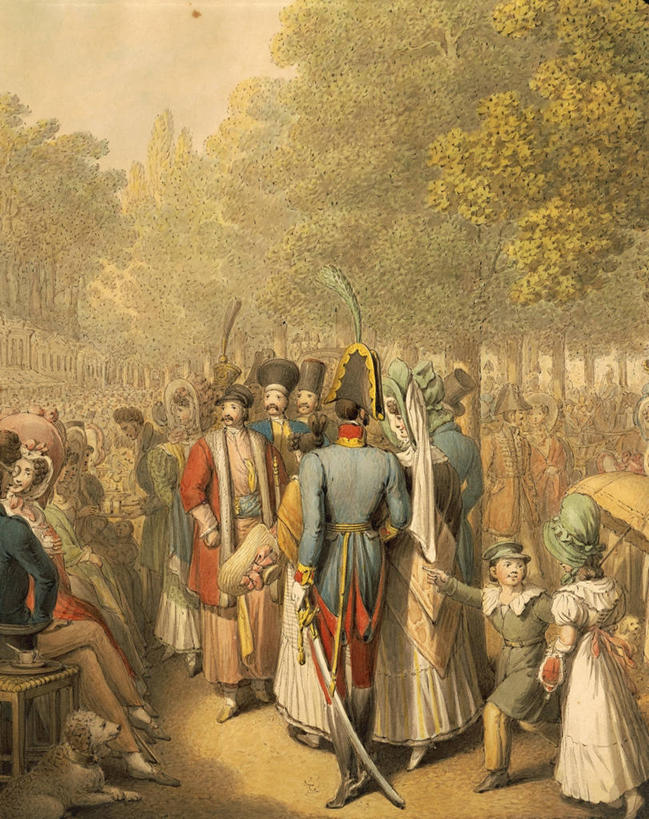 儿童,成年人,中年人,游乐园,竖图,插画,室外,白天,时尚,数码,科技,街道,奥地利,维也纳,阴影,印刷,网络,首都,许多人,高光,几何,计算机图形,合成,图画,画,衣服,一群人,摄影,电脑合成图,数码合成图,合成图,漫画,写实,具体,具象,普拉特公园,男孩,中年男性,中年女性,彩图,传统服装