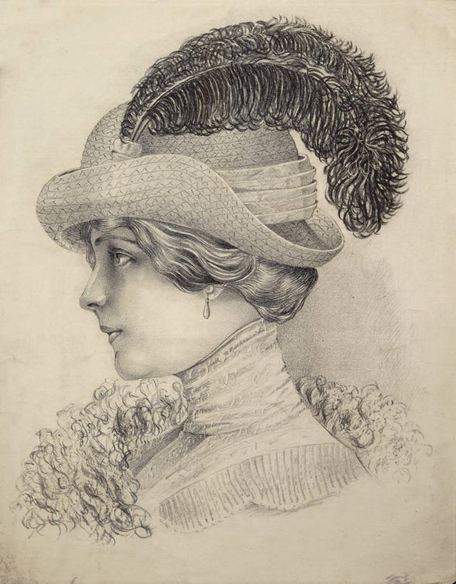 西方人,成年人,脸,头,脸颊,一个人,竖图,黑白,插画,特写,侧面,绘画,数码,科技,帽子,奥地利,欧洲,欧洲人,仅一个年轻女性,仅一个女性,仅一个人,阴影,正装,艺术,网络,头饰,高光,几何,计算机图形,古典,合成,图像,图画,文化,肩膀,画,衣服,工艺品,品味,美术,电脑合成图,数码合成图,高雅,风格,合成图,种族,漫画,中欧,写实,具体,具象,美学,构图,年轻女性,女人,女性,白种人,年轻人,头部,脸部,脸蛋,面部,外衣,翎毛