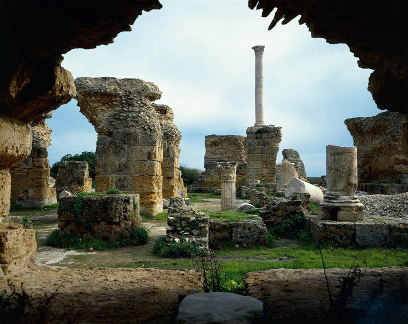 无人,横图,室外,白天,非洲,突尼斯,首都,图像,历史,废墟,摄影,考古学,主题,北非,阿非利加洲,构图,突尼斯共和国,突尼斯市,迦太基,古代文明,彩图,时空,突尼斯省,状态